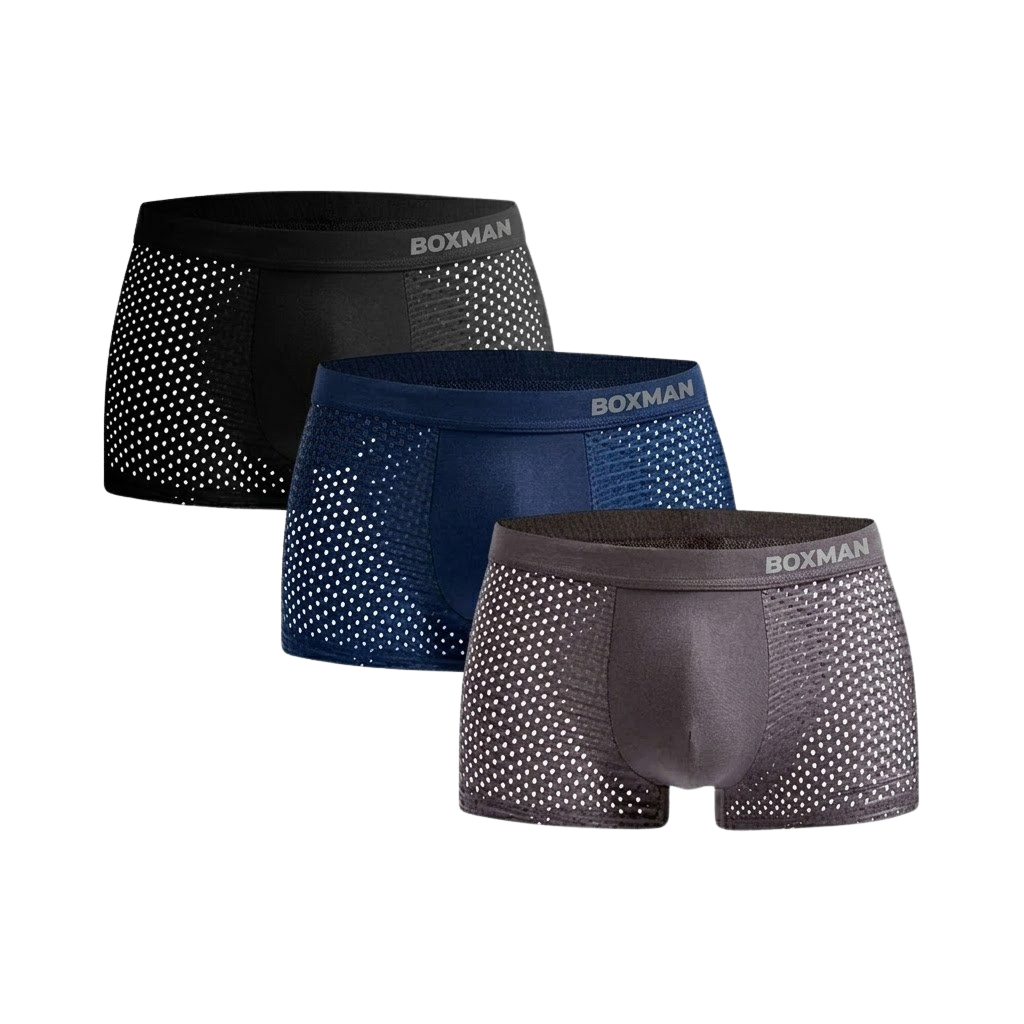 Bamboo Boxman Shorts Original 3-pack