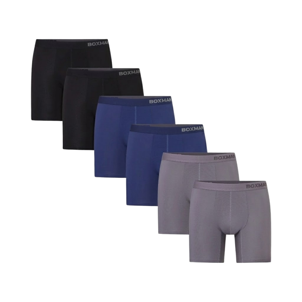 Bamboo Boxman Shorts Pro 6-Pack