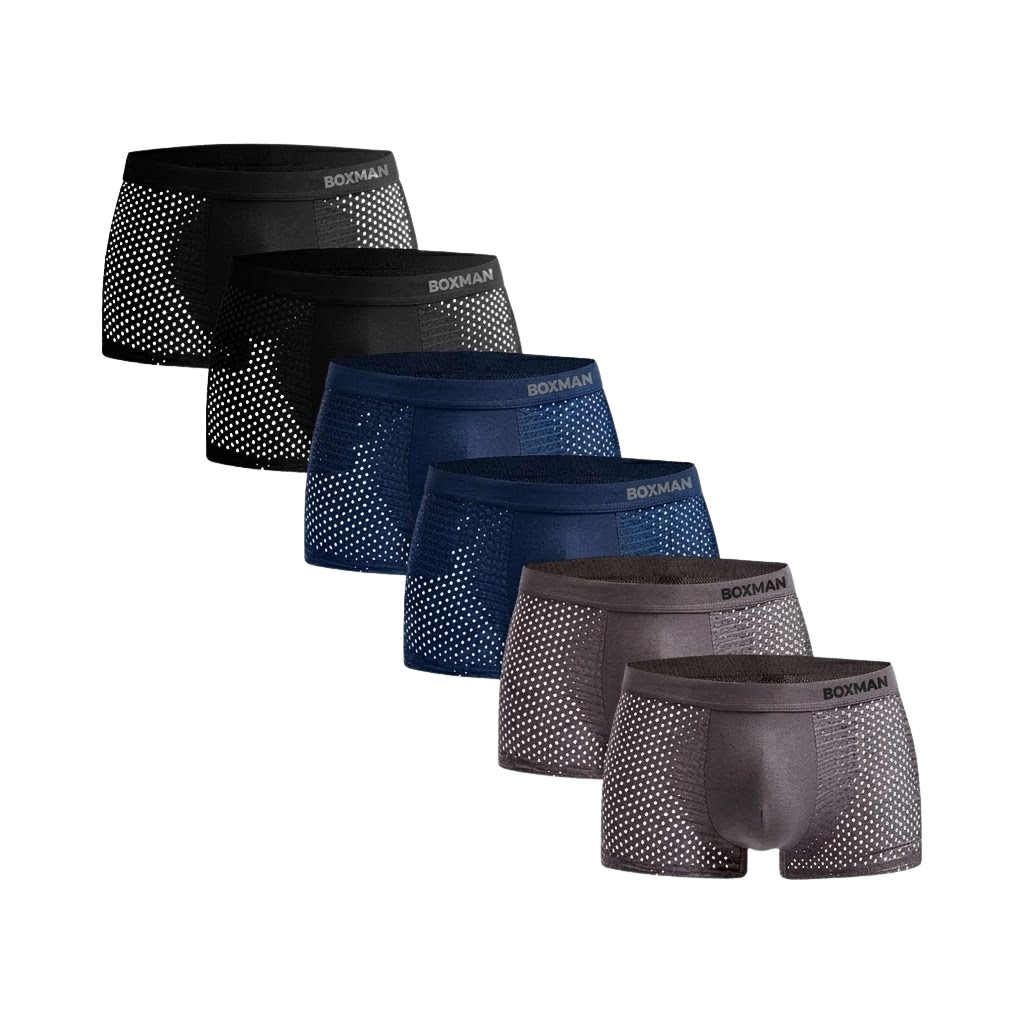 Bamboo Boxman Shorts Original 6-Pack
