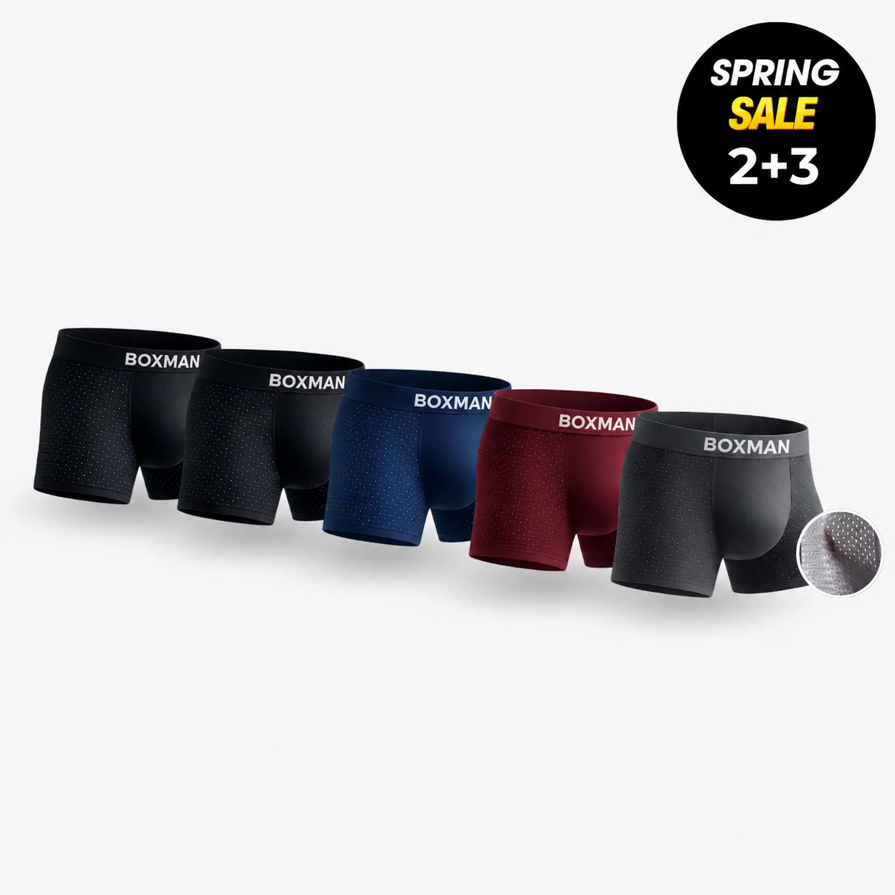 Premium Bamboo Boxers 1.0 | 2-Pack + Get 3 FREE